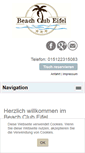 Mobile Screenshot of beachclubeifel.de